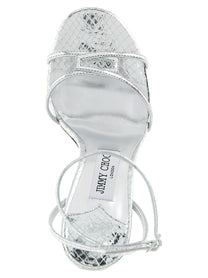 Jimmy Choo Leo Sandals Silver