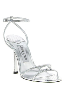 Jimmy Choo Leo Sandals Silver