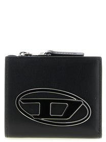 Diesel Bi Fold Zip Wallet Black