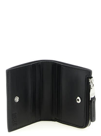 Diesel Bi Fold Zip Wallet Black