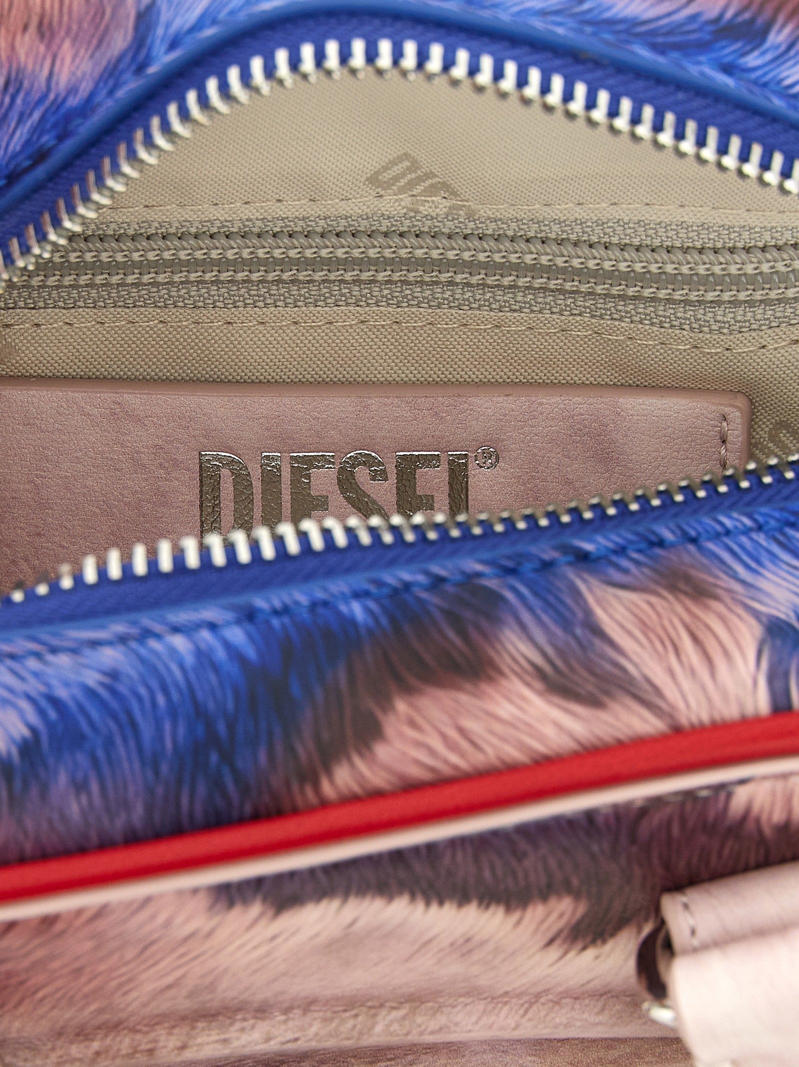 Diesel Dome Mini Crossbody Bag Gold