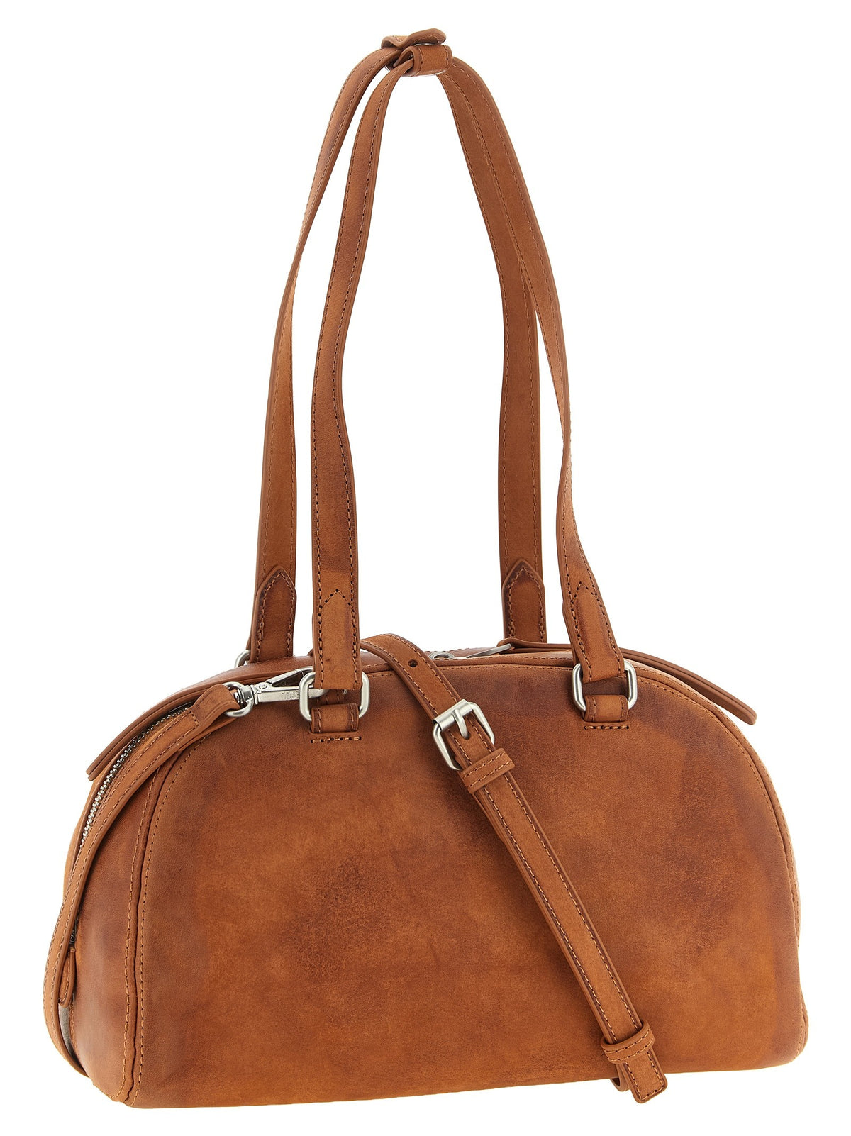 Diesel Dome Soft Shoulder Bag Brown