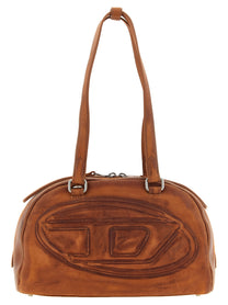 Diesel Dome Soft Shoulder Bag Brown
