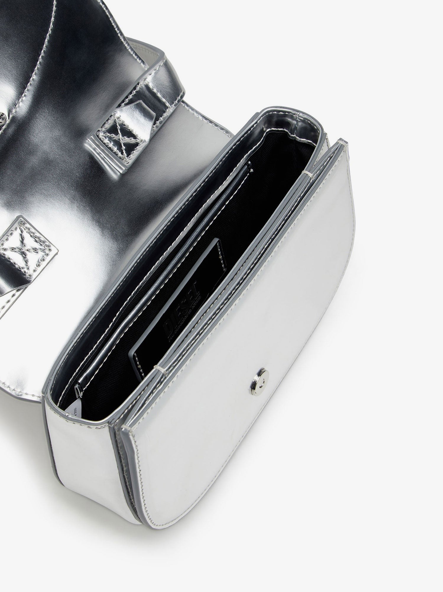 Diesel Women's Shoulder Bag Silver