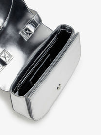 Diesel Women's Shoulder Bag Silver