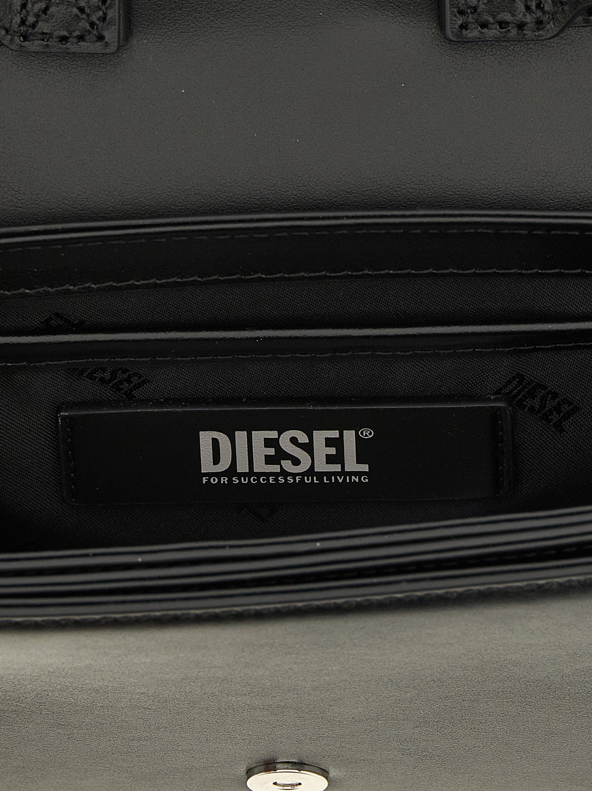 Diesel Shoulder Bag Black, view 4
