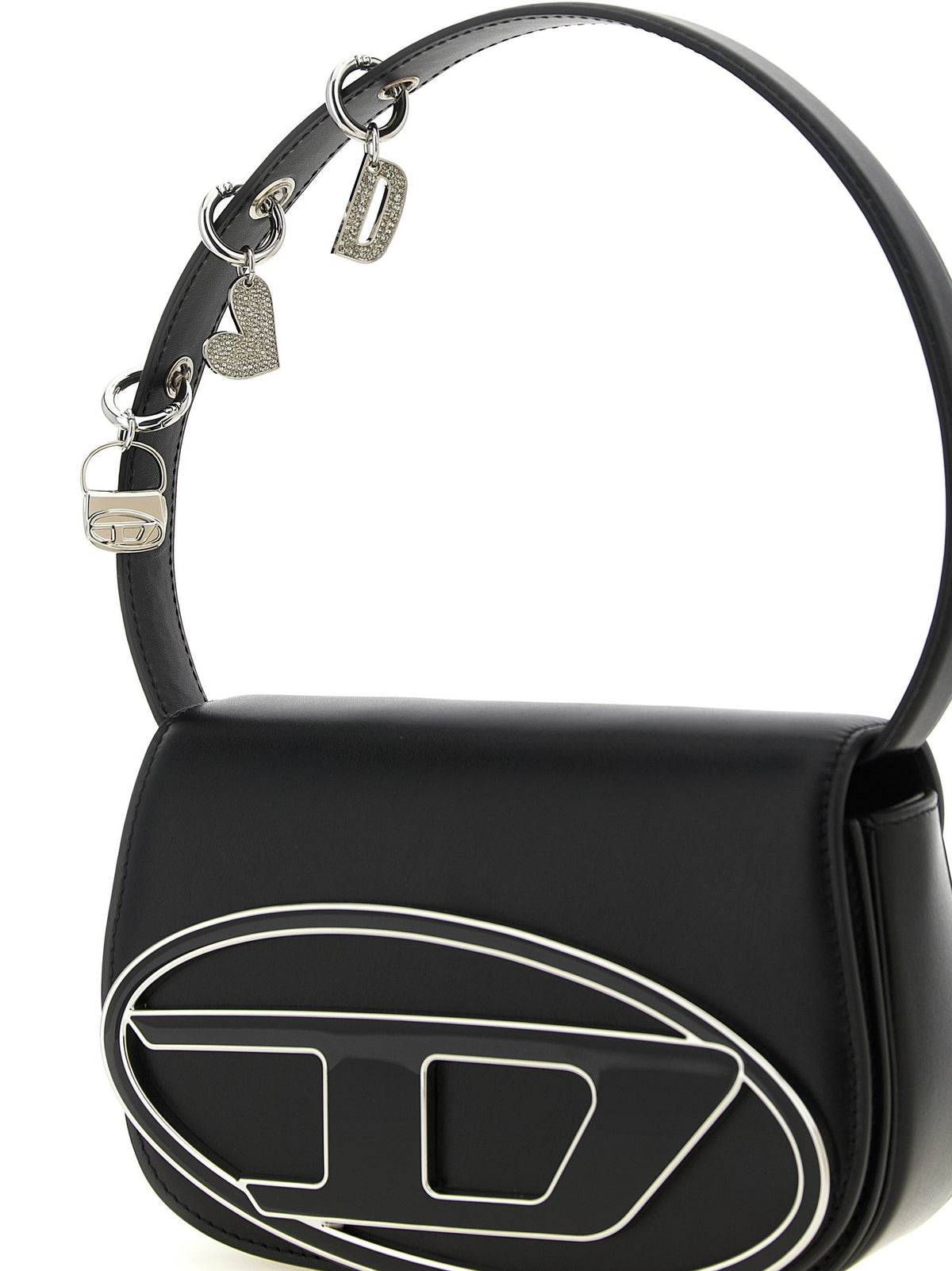 Diesel Shoulder Bag Black, view 3