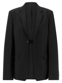 Fendi Buttons Blazer Black