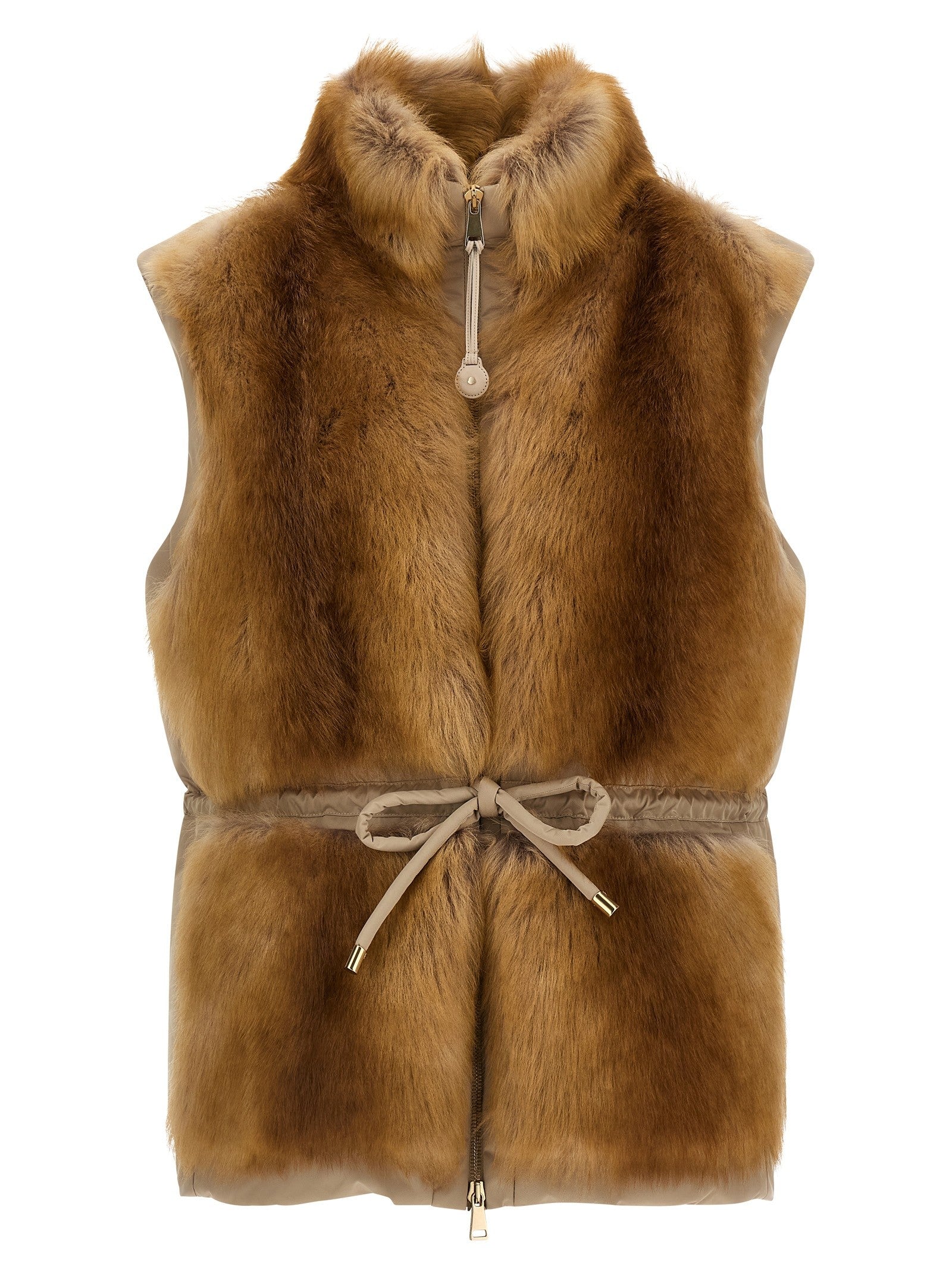 Moncler Blaireau Down Jacket Beige