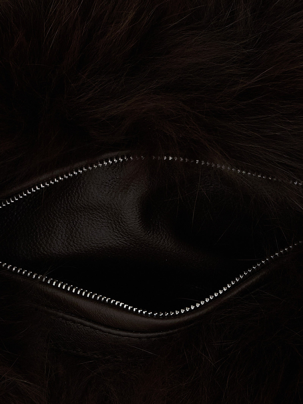 Yves Salomon Fur Sleeve Brown, view 4