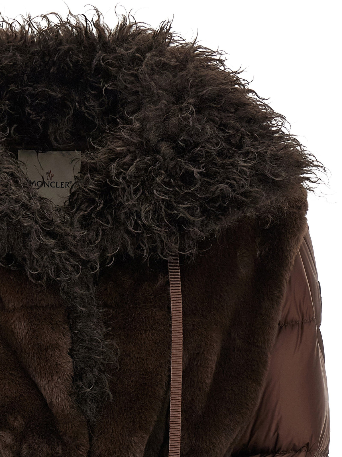Moncler Immersif Down Jacket Brown, view 4