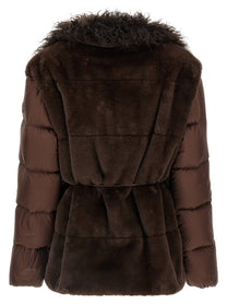 Moncler Immersif Down Jacket Brown