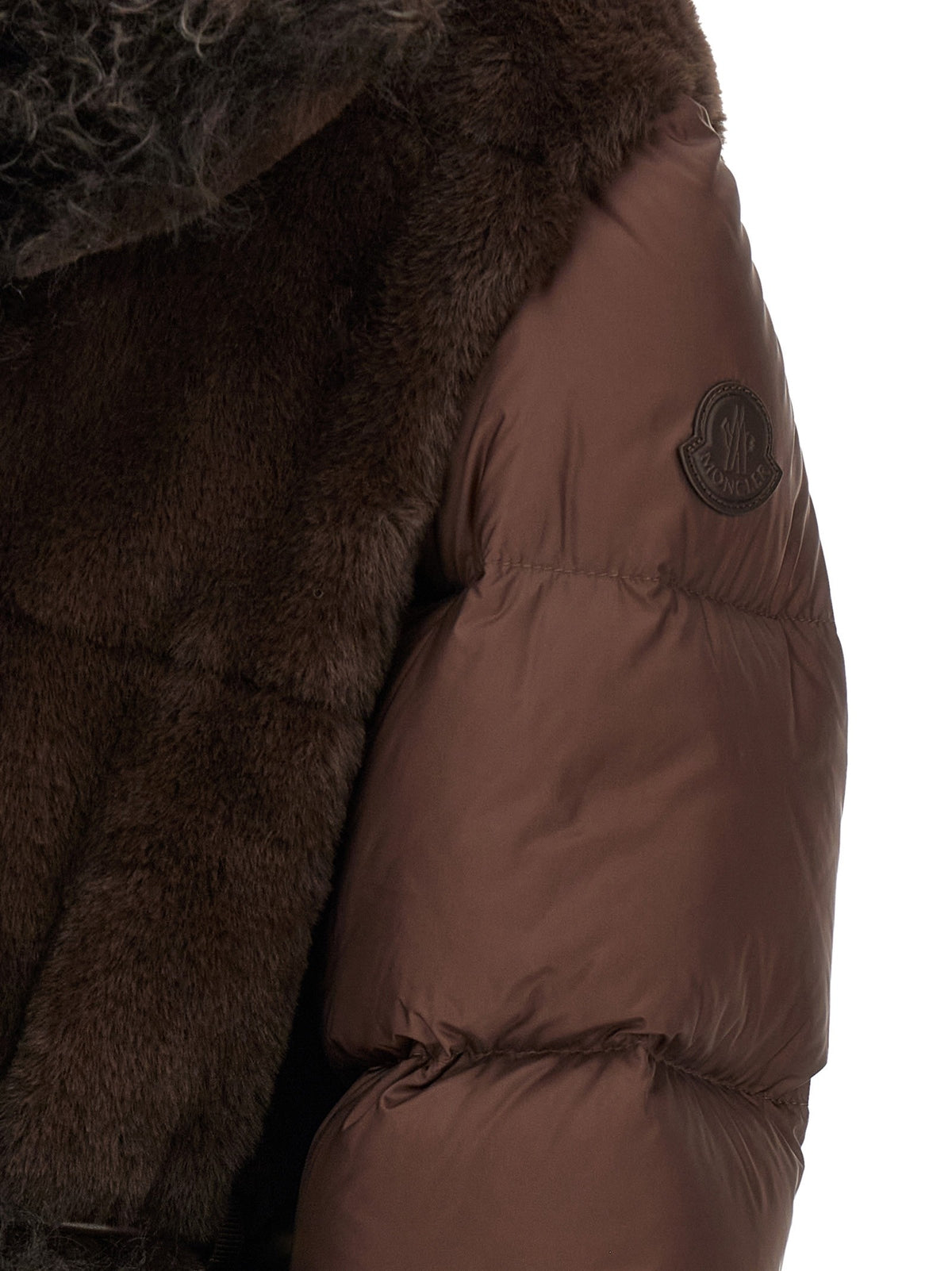Moncler Immersif Down Jacket Brown, view 5