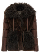 Moncler Immersif Down Jacket Brown