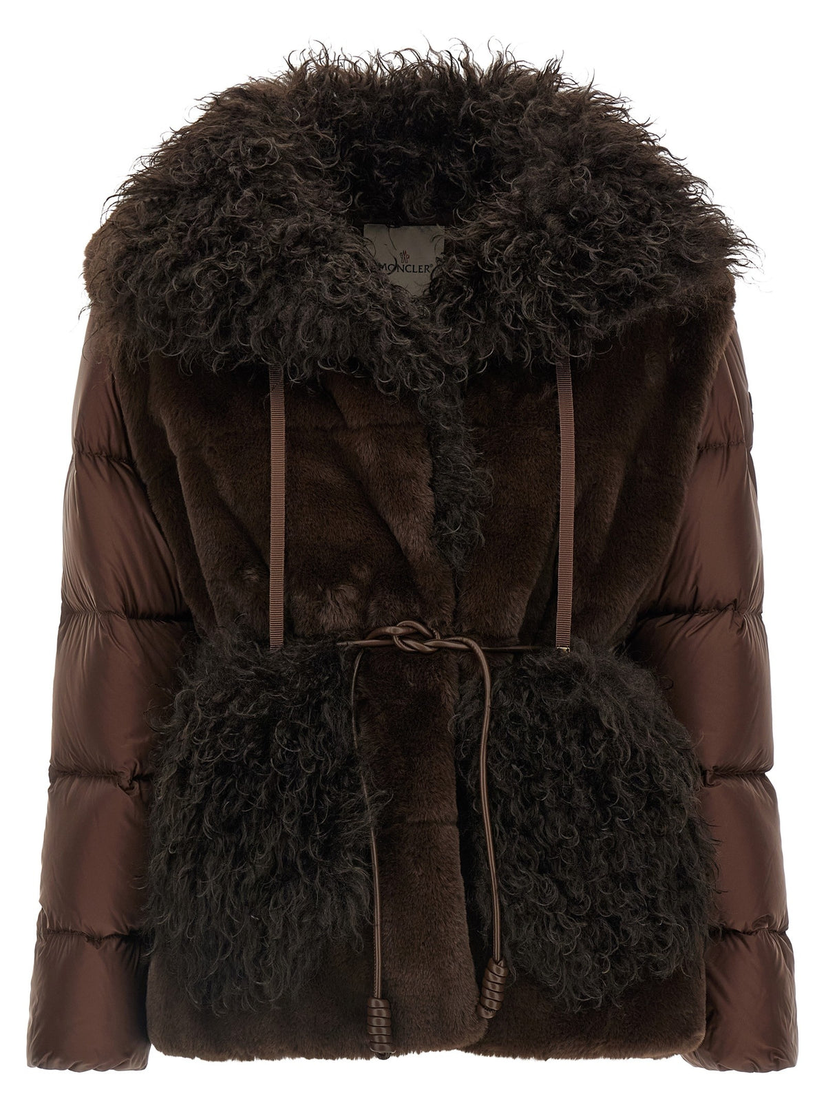 Moncler Immersif Down Jacket Brown