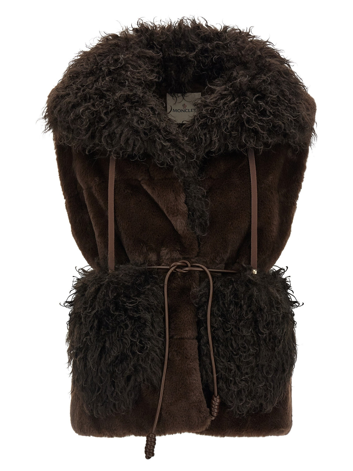 Moncler Immersif Down Jacket Brown, view 2