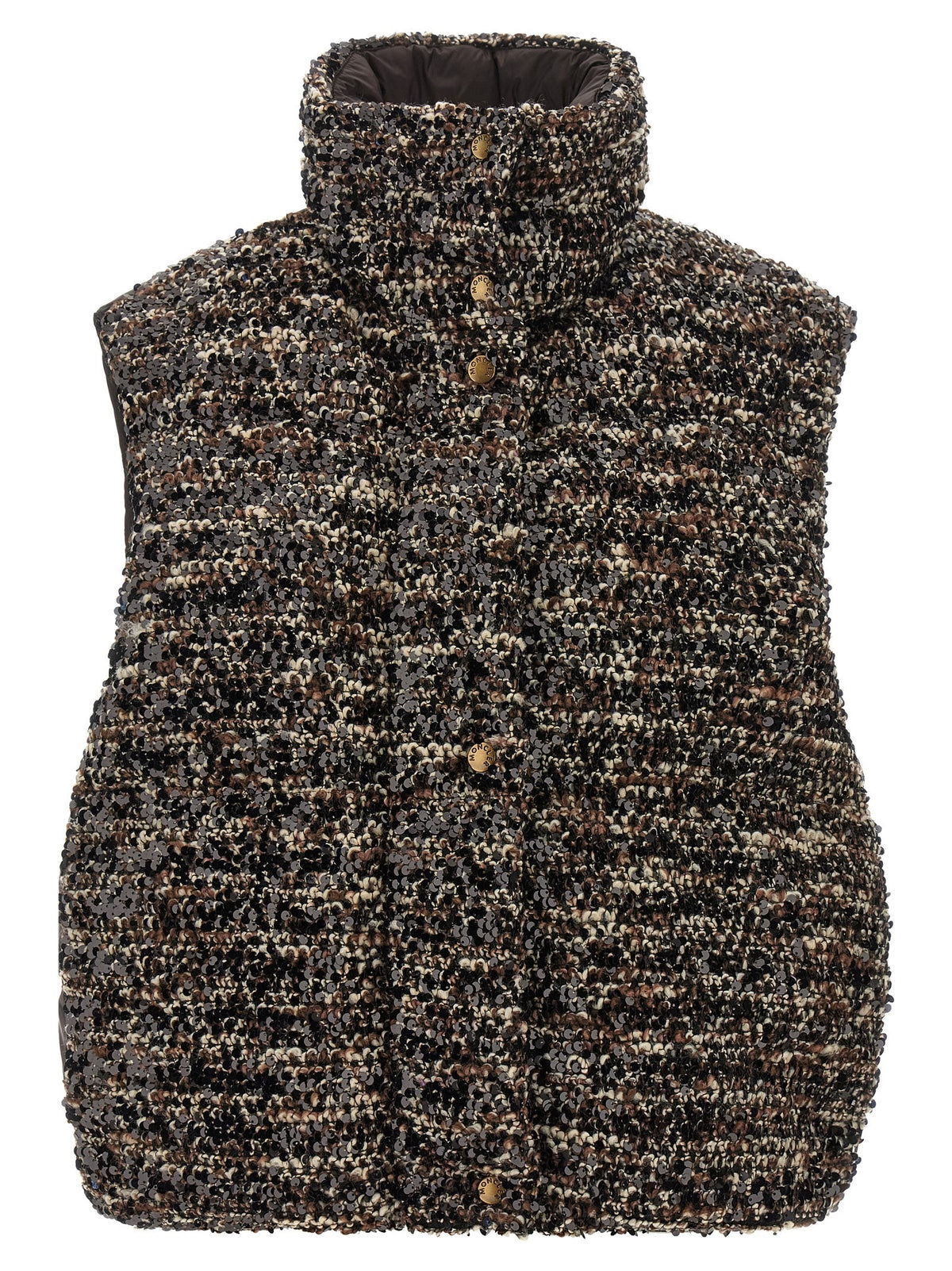 Moncler Poetique Down Jacket Brown