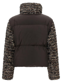 Moncler Poetique Down Jacket Brown