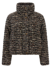 Moncler Poetique Down Jacket Brown