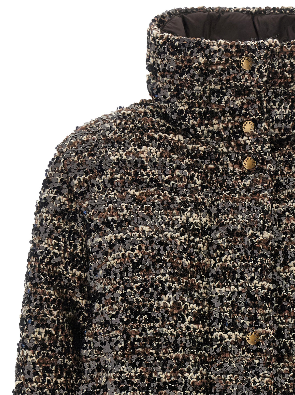 Moncler Poetique Down Jacket Brown