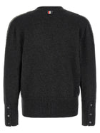Thom Browne Trompe Lœil Cardigan Grey, view 2