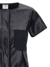 courrèges Vinyl Dress Blue