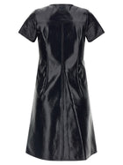 courrèges Vinyl Dress Blue, view 2