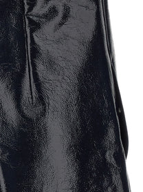 courrèges Vinyl Dress Blue