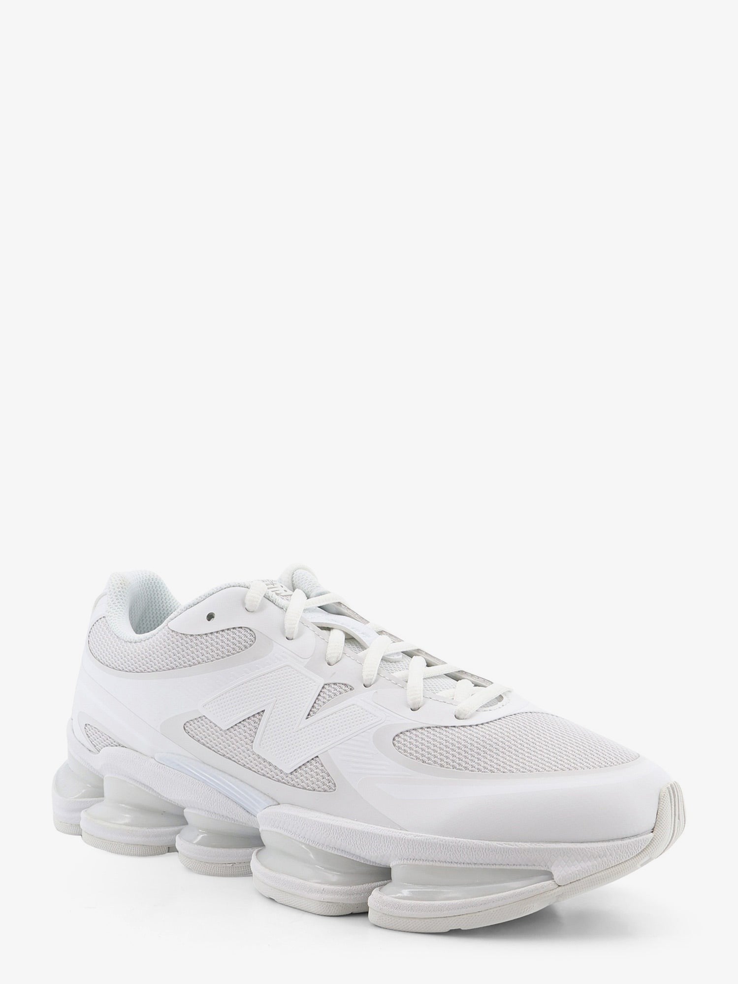 New Balance Men's Technical Fabric Sneakers White