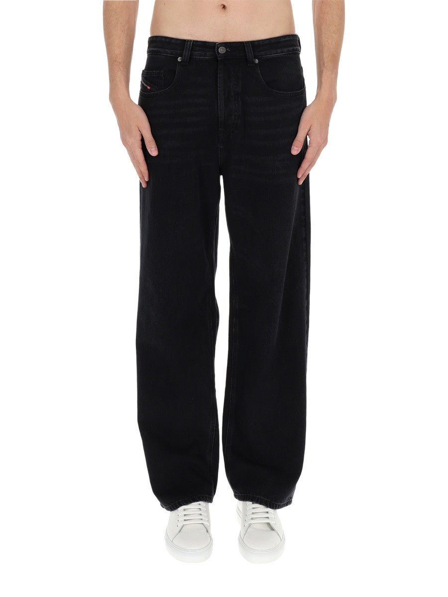 Diesel Men's Macro Jeans Black