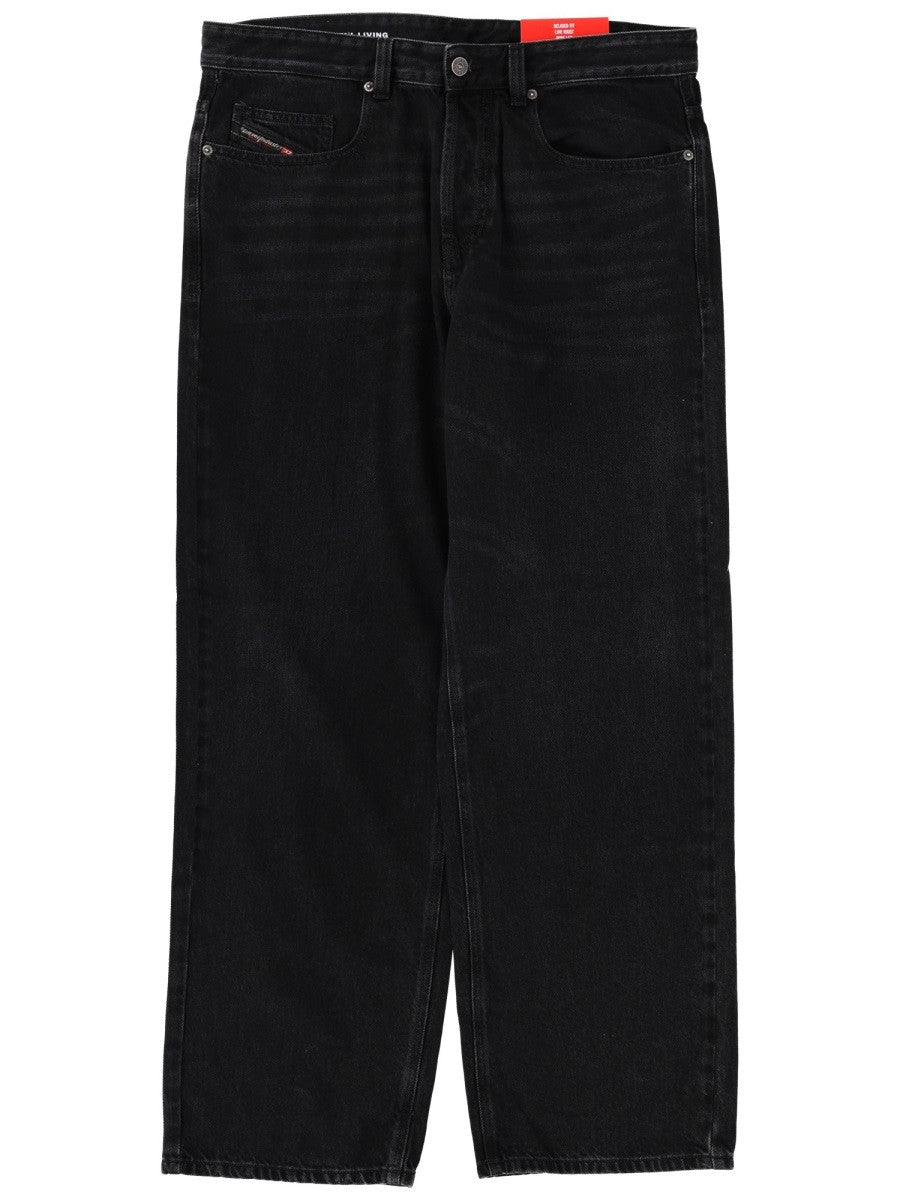 Diesel Men's Macro Jeans Black