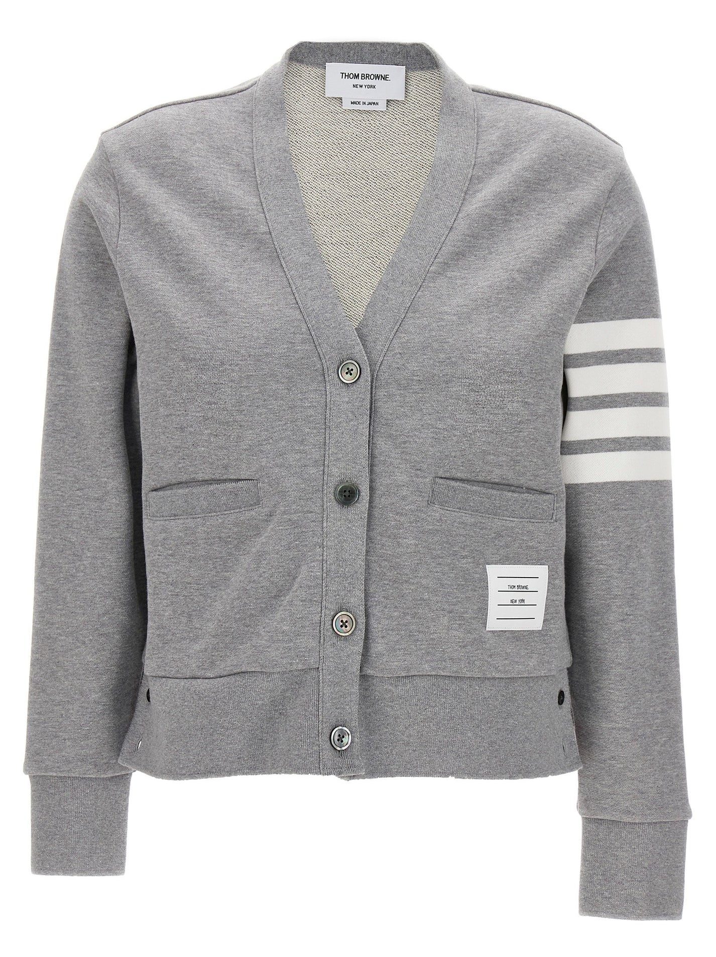 THOM BROWNE - THOM BROWNE - 4 Bar cardigan - Women’s Knitwear