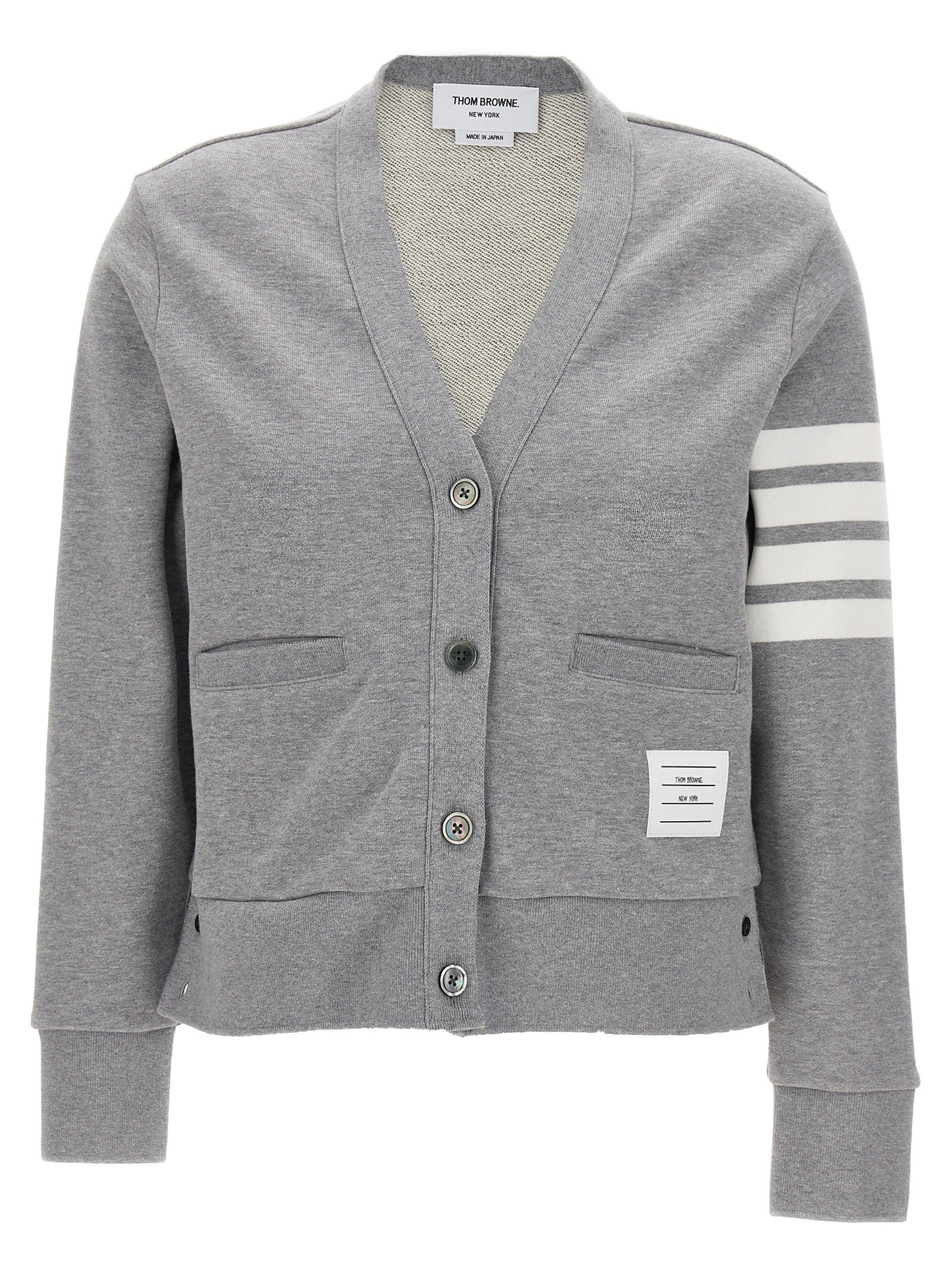 THOM BROWNE - THOM BROWNE - 4 Bar cardigan - Women’s Knitwear