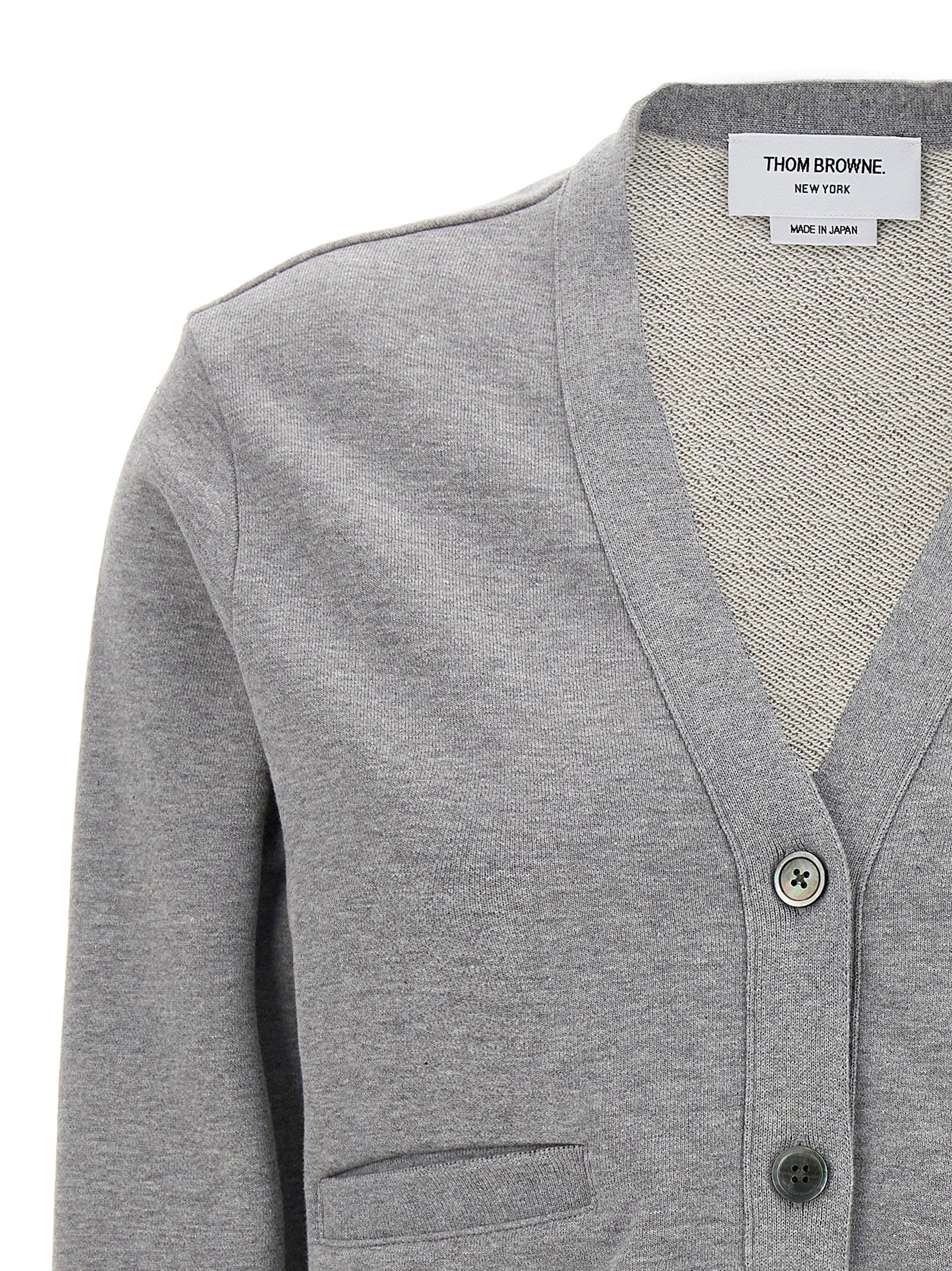 THOM BROWNE - THOM BROWNE - 4 Bar cardigan - Women’s Knitwear