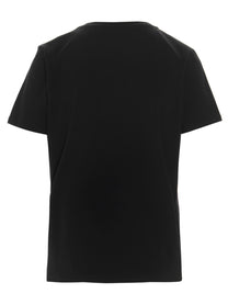 BALMAIN - BALMAIN - Logo print T-shirt - Women’s Tops