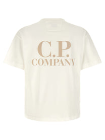 C.P. COMPANY - C.P. COMPANY - Logo T-shirt - Men’s Tops