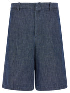 Jil Sander Bermuda Shorts Blue