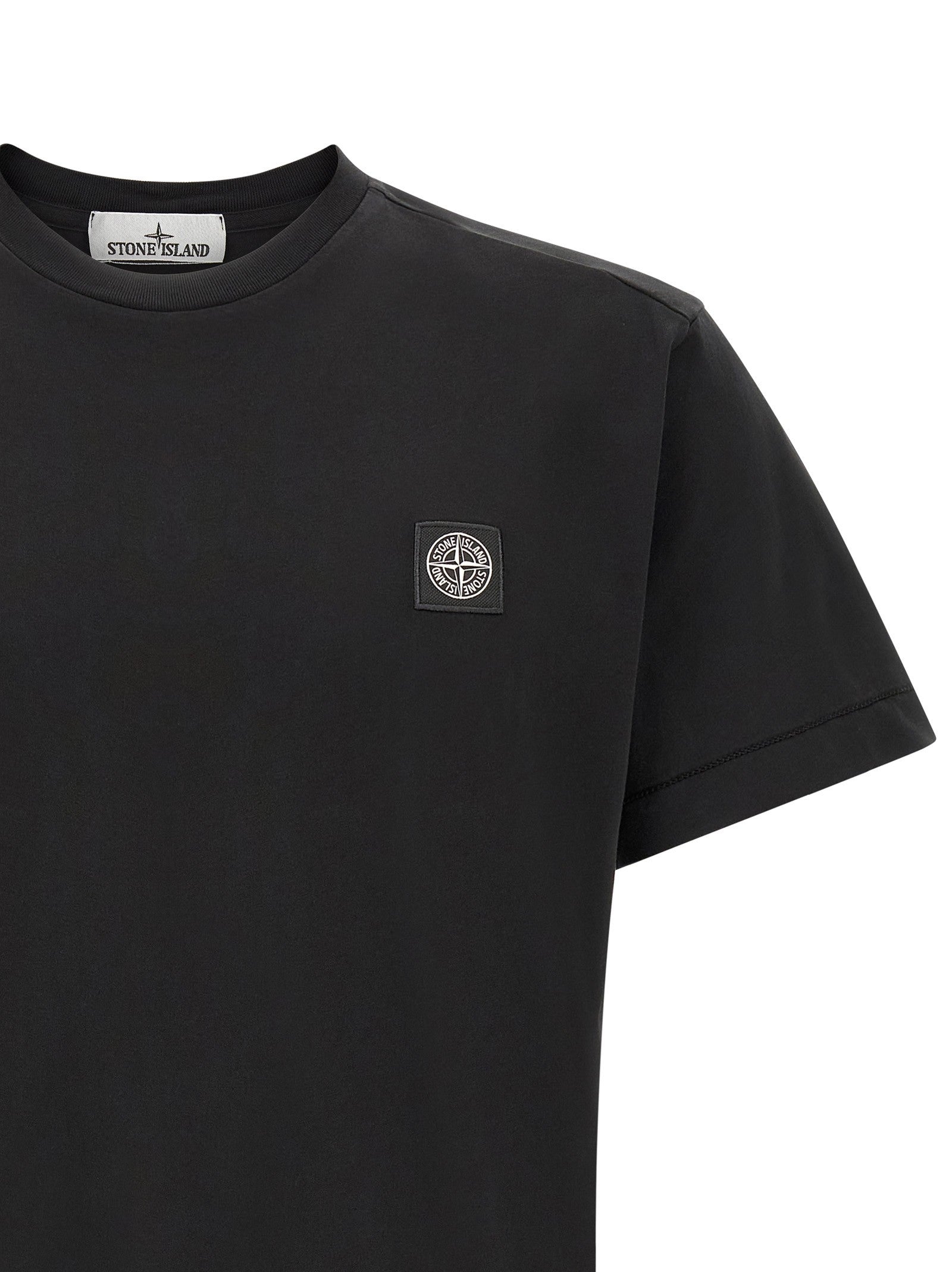 Stone Island Men's Cotton Shirt Black