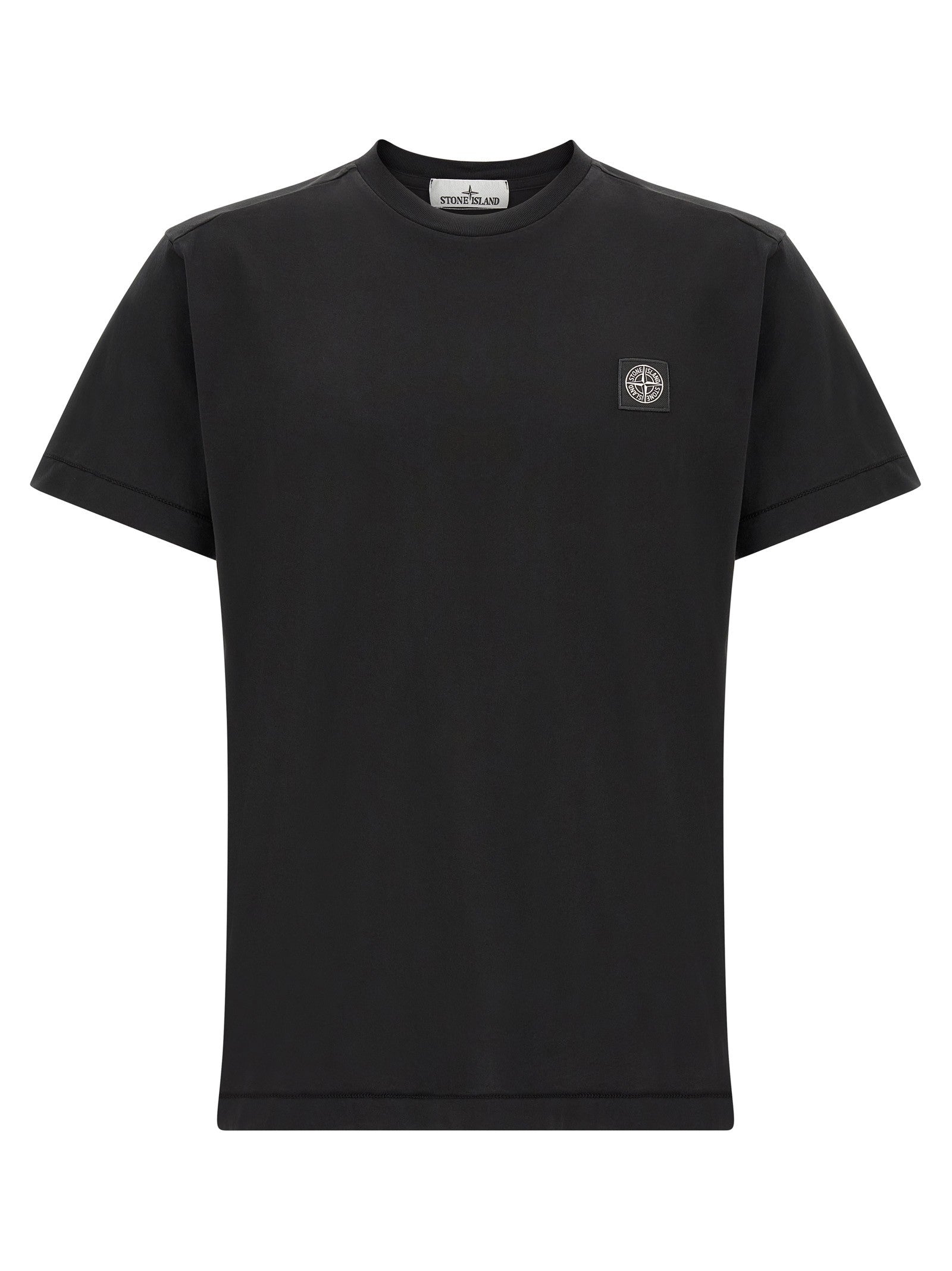 Stone Island Men's Cotton Shirt Black