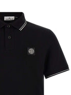 Stone Island Polo Shirt Black, view 3