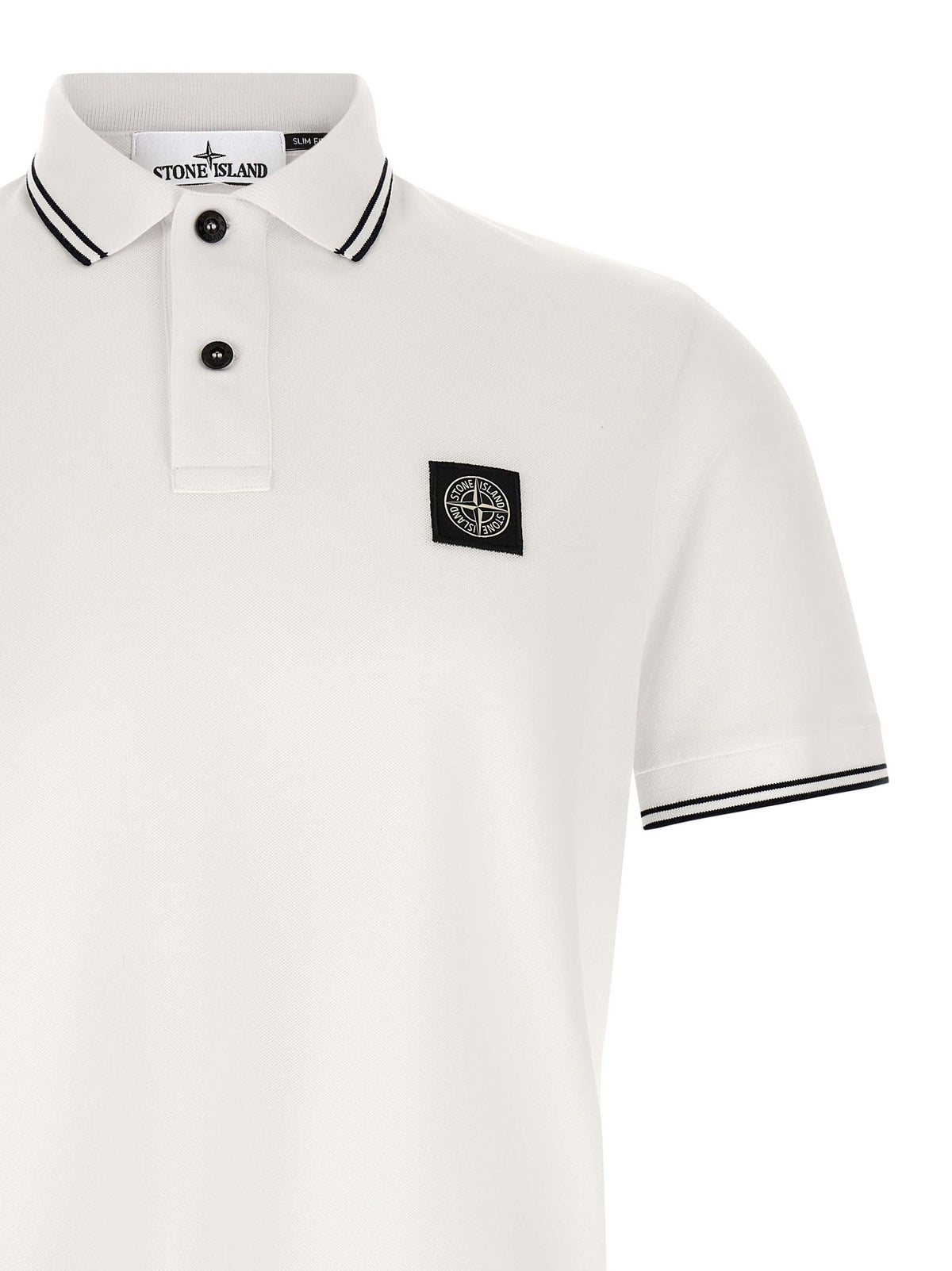 Stone Island Polo Shirt White