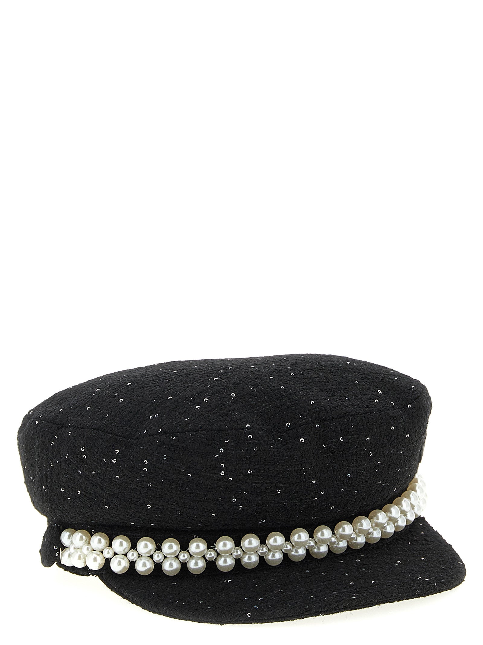 MAISON MICHEL - MAISON MICHEL Women’s New Abby Hat Black - Women’s Accessories