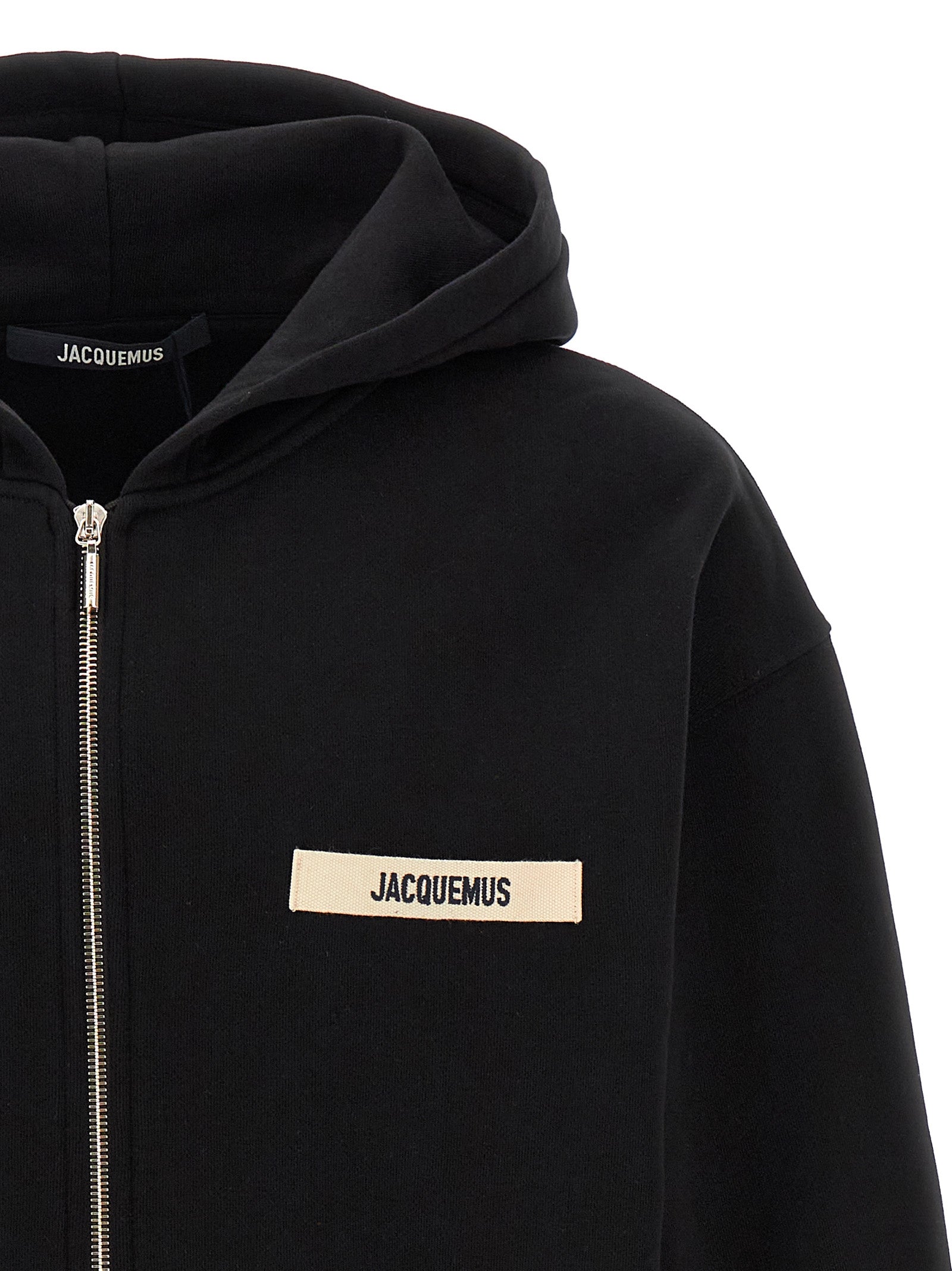 JACQUEMUS - JACQUEMUS - ’Le Hoodie Grip Gros Grain’ hoodie - Men’s Sweatshirts