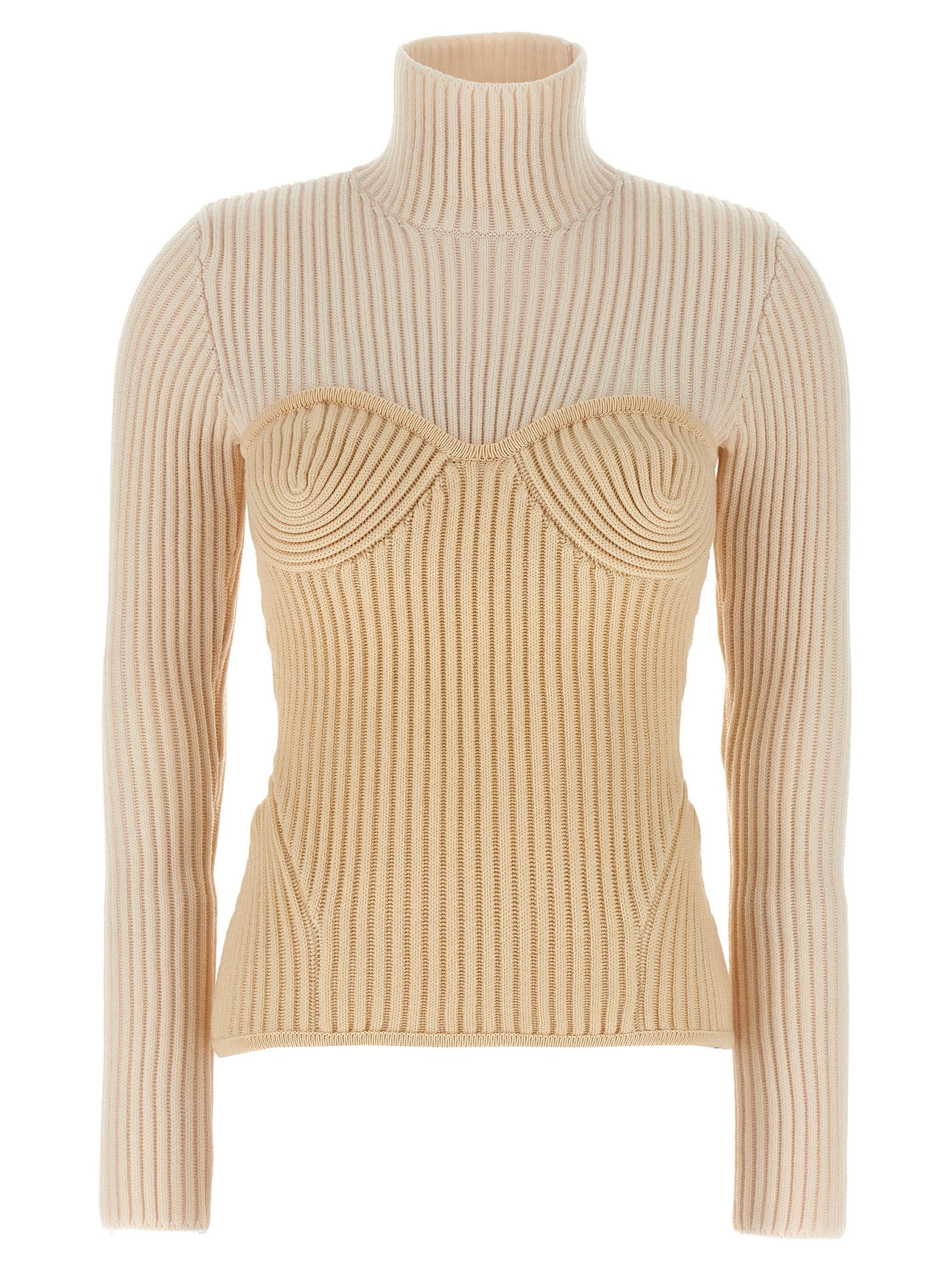 JEAN PAUL GAULTIER - JEAN PAUL GAULTIER - Corset sweater - Women’s Knitwear