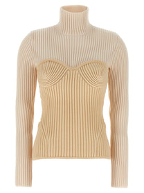 JEAN PAUL GAULTIER - JEAN PAUL GAULTIER - Corset sweater - Women’s Knitwear
