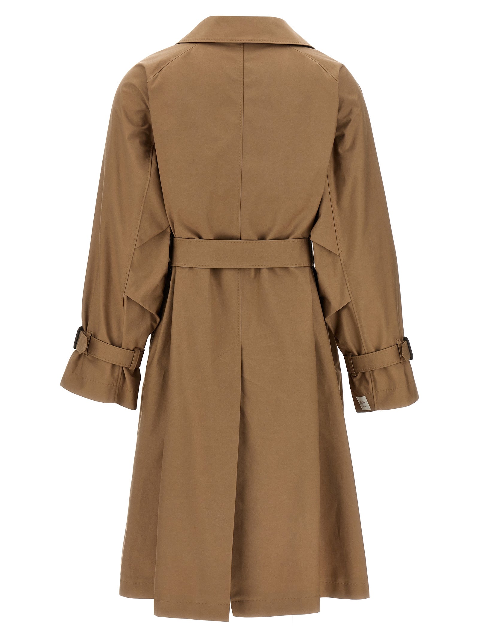 MAX MARA THE CUBE Women's Ctrench Trench Coat Brown
