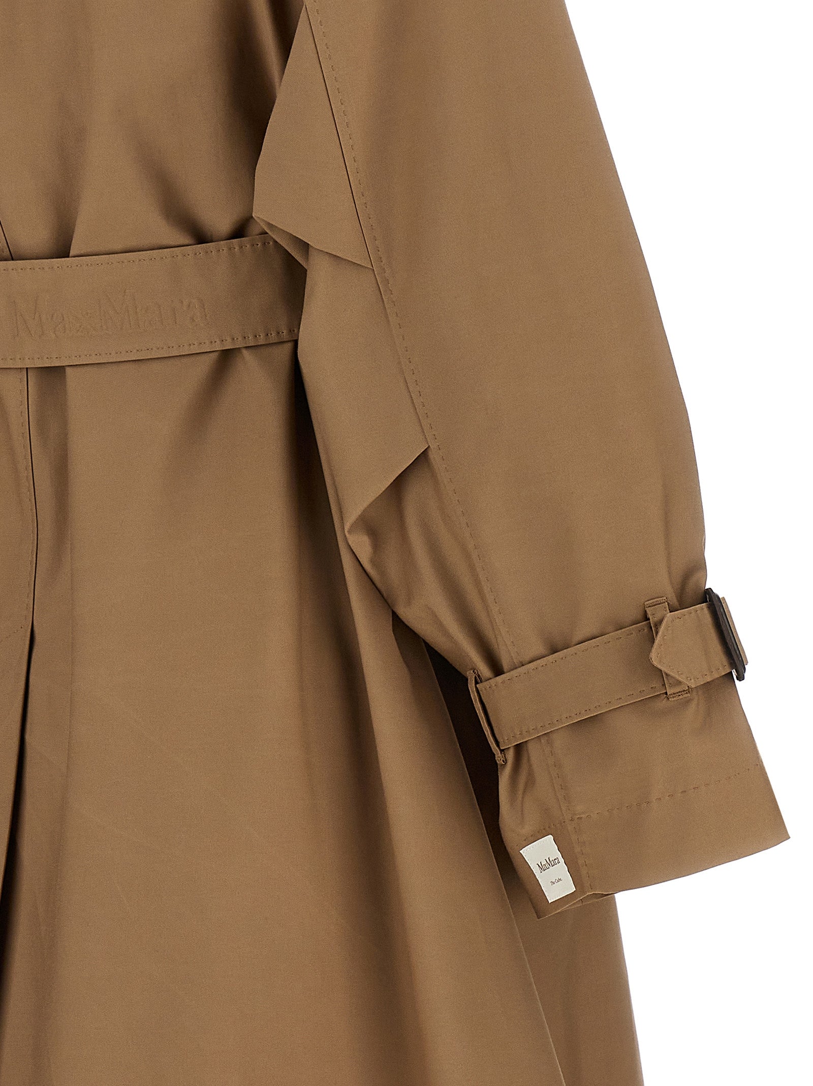 MAX MARA THE CUBE Women's Ctrench Trench Coat Brown