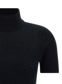 MAX MARA STUDIO - MAX MARA STUDIO Women’s Jnagy Sweater Black - Women’s Knitwear
