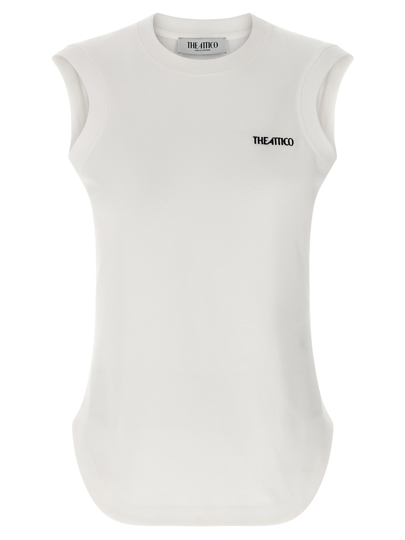 THE ATTICO - THE ATTICO Women’s Reese Top White - Women’s Tops