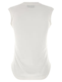 THE ATTICO - THE ATTICO Women’s Reese Top White - Women’s Tops
